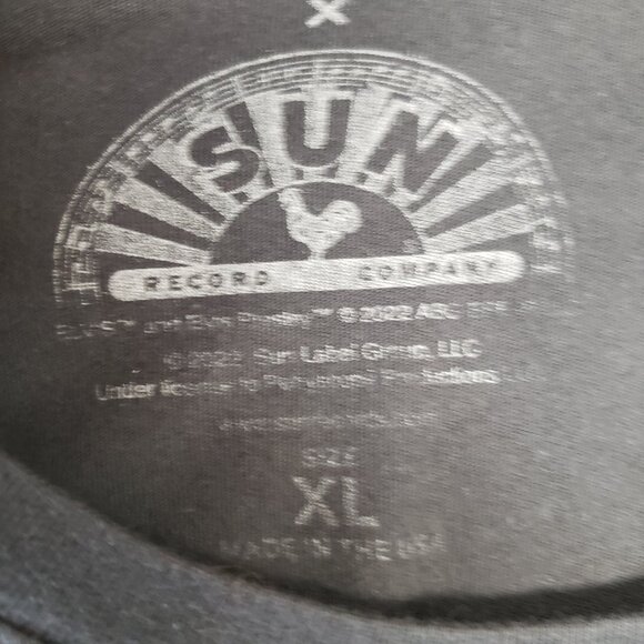 Prince‎ Peter Elvis Presley Tee Shirt Top XL Womens Stars Short Sleeves Black - Picture 8 of 10